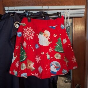 New Women's Plus Size Christmas Skirt